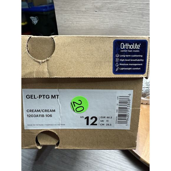 Asics Womens Gel-PTG MT Snake Print Casual and Fashion Sneakers Shoes - Picture 7 of 7